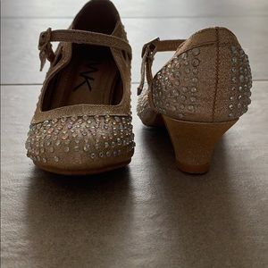 ADORABLE rhinestone toddler heels